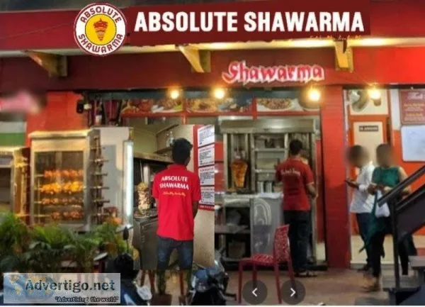 A zero royalty franchise opportunity for shawarma in india - abs