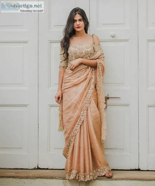 Discover the best designer lehenga and saree by pleats label at 