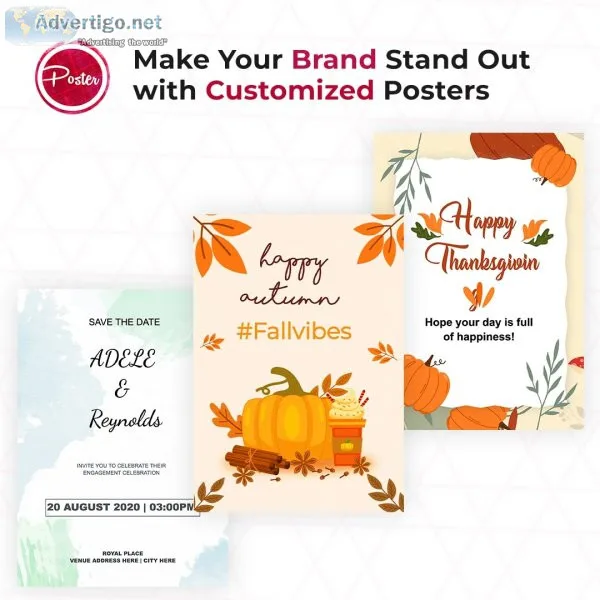 Create eye-catching posters with poster app lab