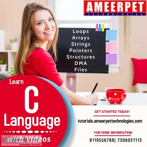 C language training in hyderabad