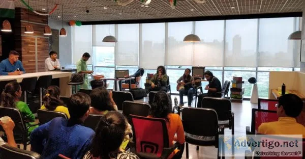 Promotional event at workplace - redbrick offices