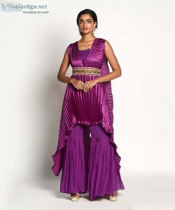 Find your perfect gharara suit set at mirraw luxe s online store