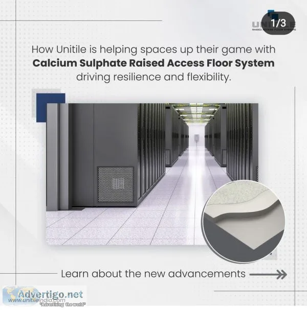 Unitile, calcium sulphate panel