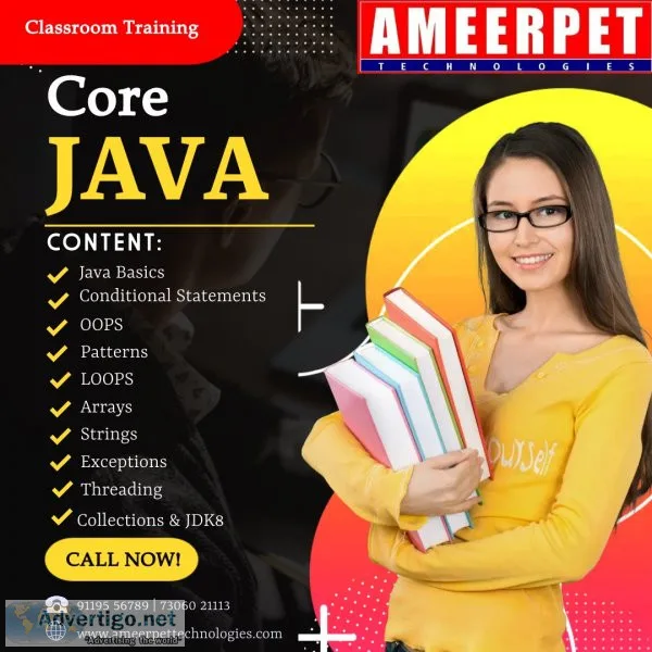 Java full stack training in hyderabad