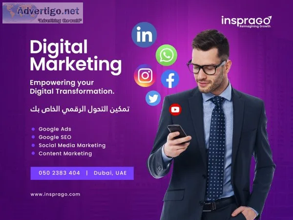 The best digital marketing agency in dubai | uae | insprago