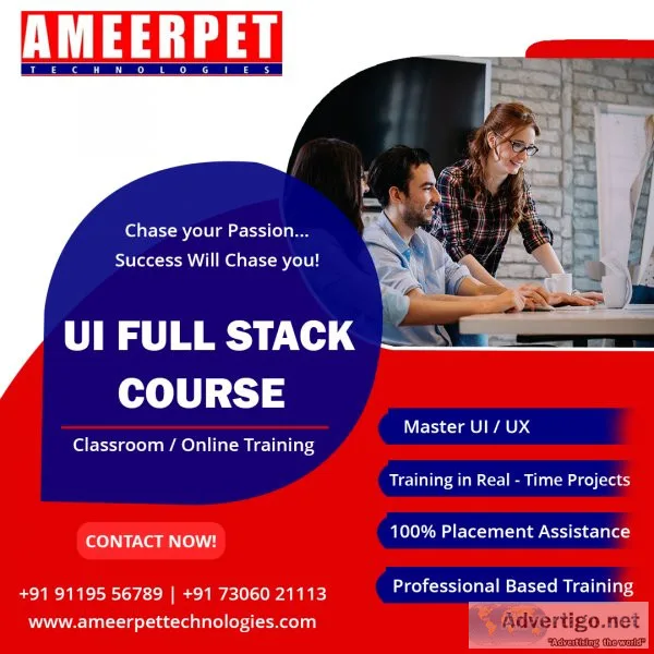 Ui full stack developer course in hyderabad