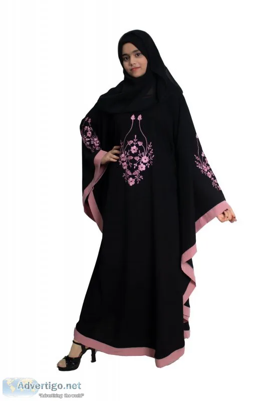 Modest city self-design burqa with hijab