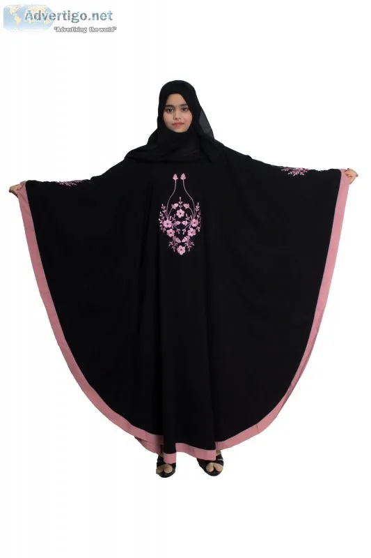 Modest city self-design burqa with hijab