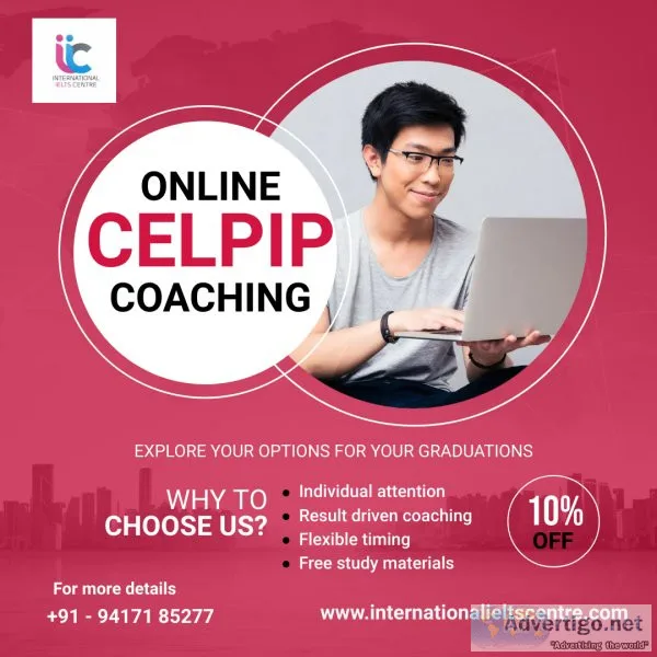 Get expert celpip coaching at international ielts center in chan