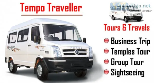 Maharaja seater tempo traveller hire in delhi