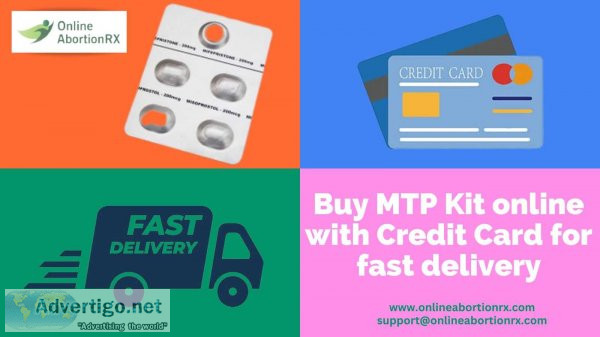 Buy mtp kit online with credit card for fast delivery