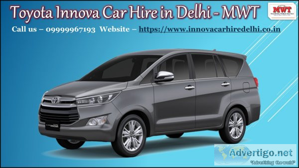 Toyota innova car hire in delhi