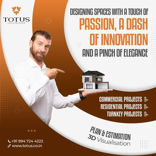 Top interior designers kerala | totus interiors