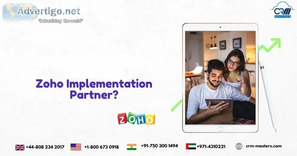 Book a call with zoho implementation partner