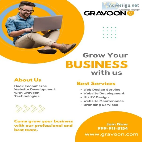 Book ecommerce website development with gravoon technologies