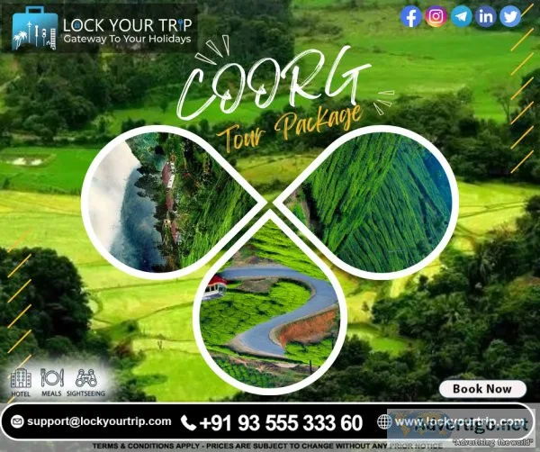 Explore coorg with our customized tour packages | book now