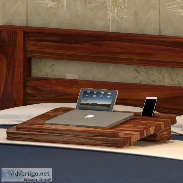 Wooden laptop table | numerique furniture