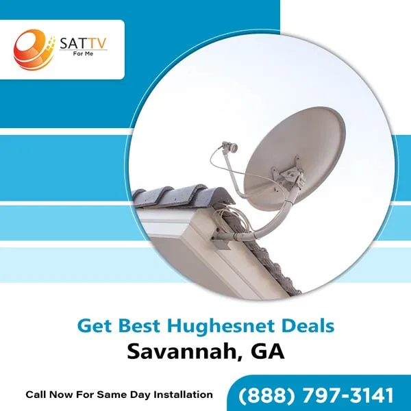 Hughesnet is the #1 provider of satellite internet in savannah, 
