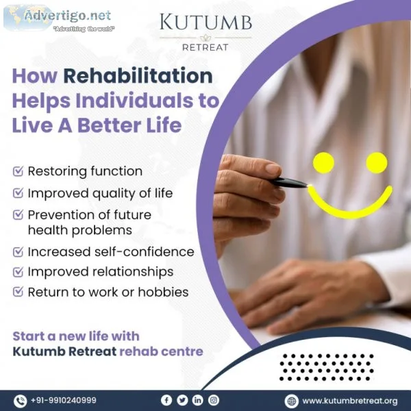 Impact of rehab centre in delhi ncr on patients