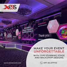 Xess exhibition stand services