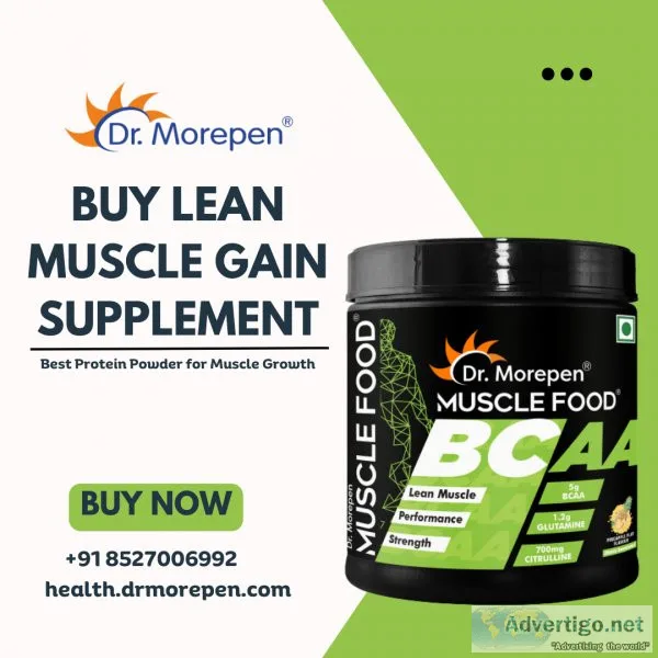 Buy lean muscle gain supplement