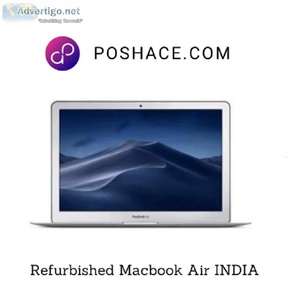 Top refurbished macbook air india at best price | poshace