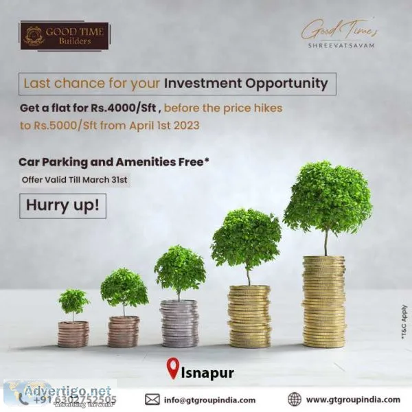 2 bhk apartments for sale in hyderabad | good time builders
