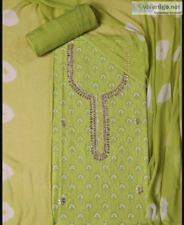 Latest design chiffon saree for party wear - fabfonde