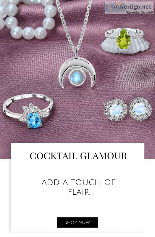 Silver garnet jewellery online for women