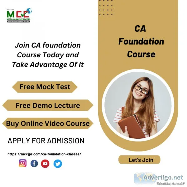 CA foundation classes