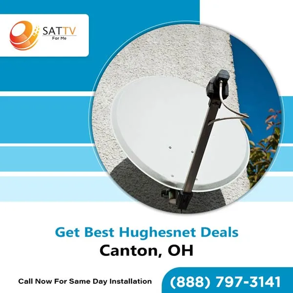 Hughesnet satellite internet in canton, oh