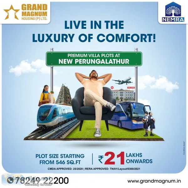 Trusted real estate company in chennai - grand magnum