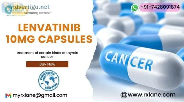 Buy lenvatinib capsules online wholesale price philippines