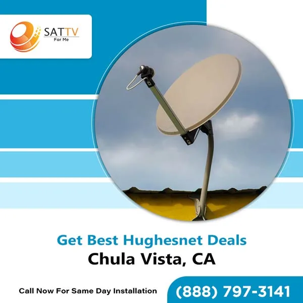 Hughesnet authorized satellite internet dealer in chula vista, c