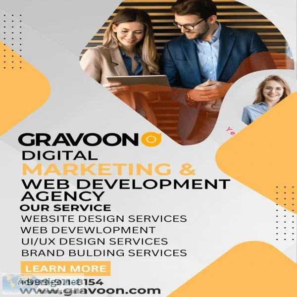 Web design and web development agency: gravoon technologies