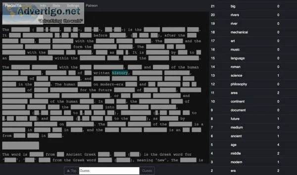 Redactle