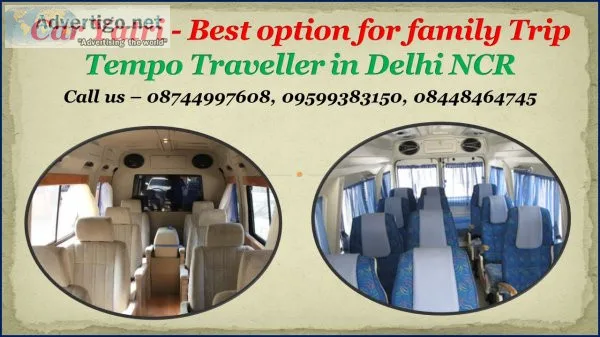 Tempo traveller on rent in noida