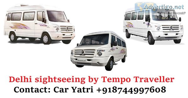 Tempo traveller in delhi ncr