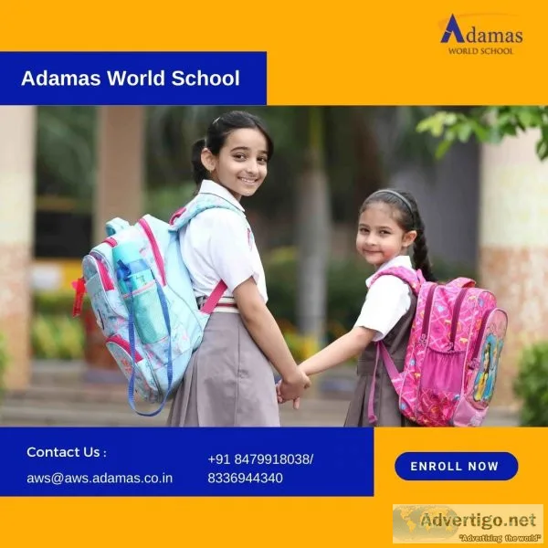 Get enrolled your kids at adamas world school, cbse school in ko
