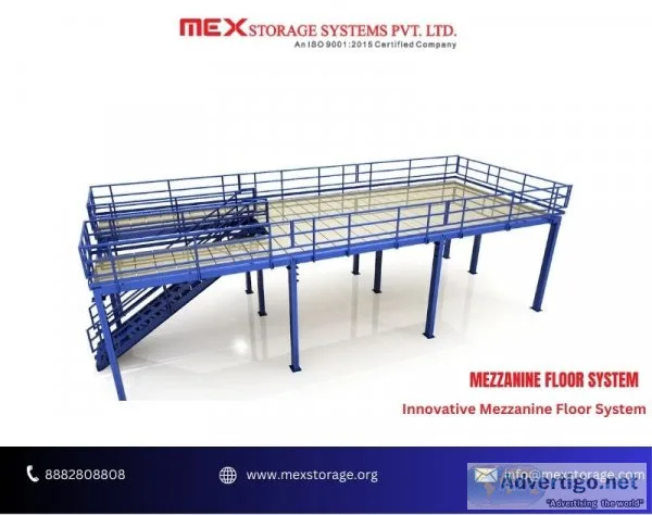 Mezzanine floor system