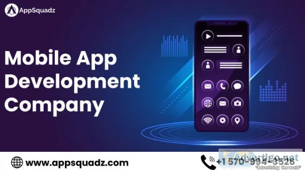 Get mobile app development services at appsquadz llc