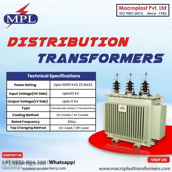 Distribution transformers manufacturers