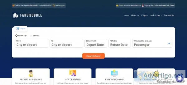 Flight bookings