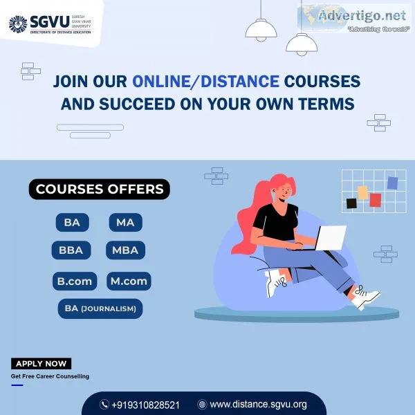 Elevate your career in banking management with sgvu distance lea