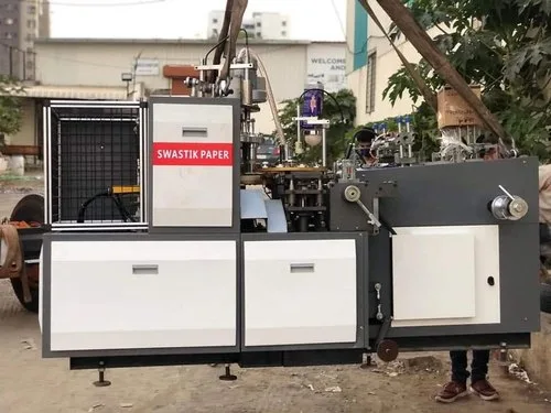 Tea cup-making machine