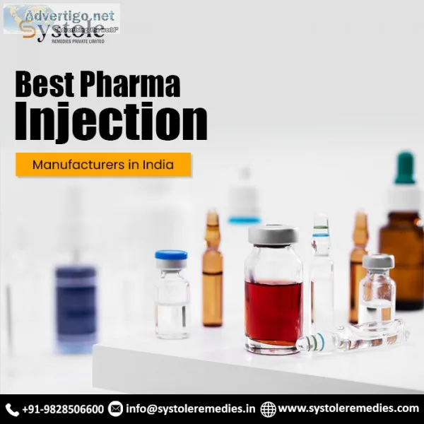 Top pharma injection manufacturers in india