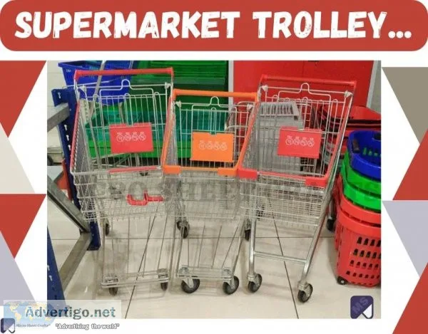 Buy supermarket trolley at your pocket-friendly price