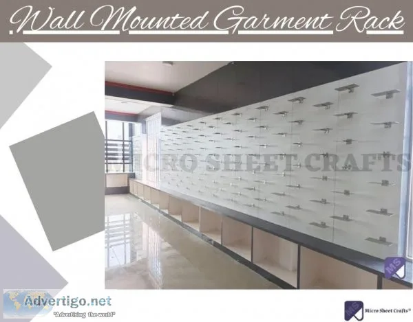 Best wall mounted garment stand in delhi