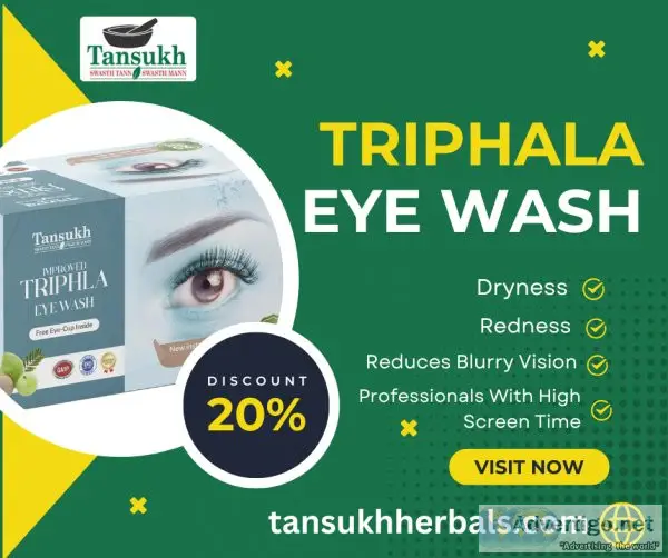 Triphala eye wash online - tansukh herbals