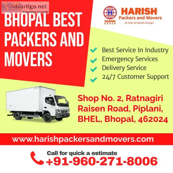 Best packers and movers in bhopal
